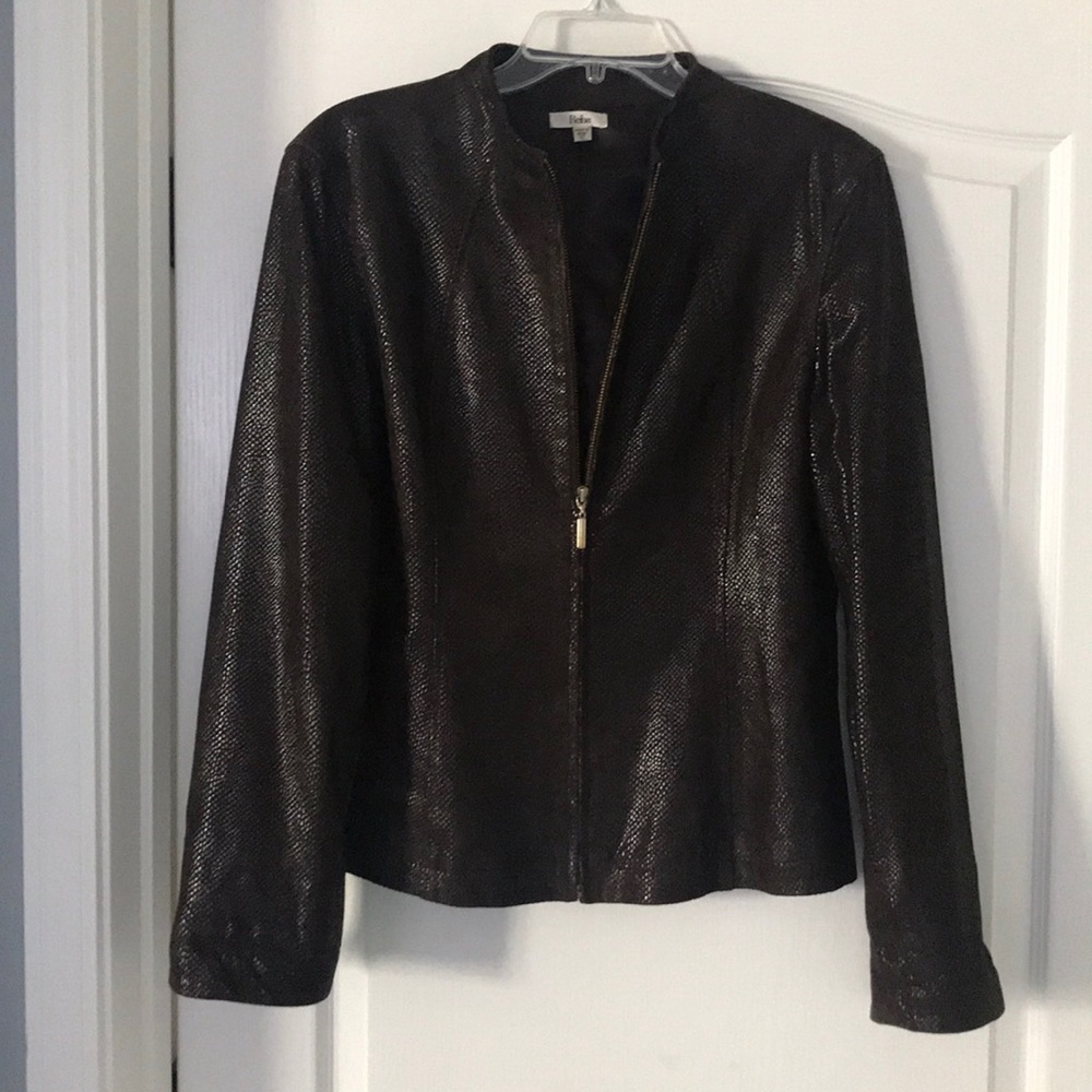 Leather Jacket Brown